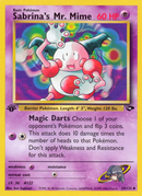 Sabrina's Mr. Mime (59/132) [Gym Challenge 1st Edition] - Comfy Hobbies