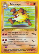 Primeape (43/64) [Jungle 1st Edition] - Comfy Hobbies