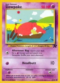 Slowpoke (67/82) [Team Rocket Unlimited] - Comfy Hobbies