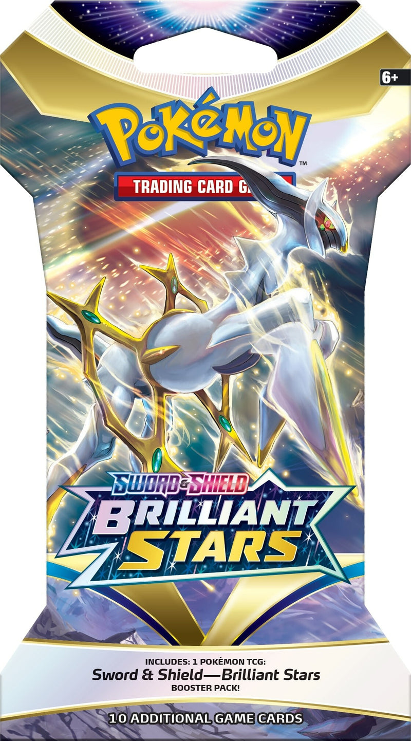 Sword & Shield: Brilliant Stars - Sleeved Booster Pack - Comfy Hobbies