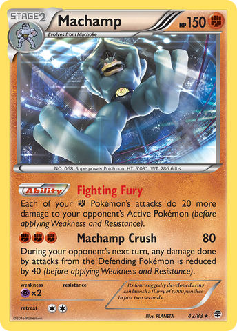 Machamp (42/83) [XY: Generations] - Comfy Hobbies