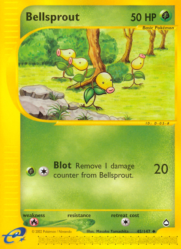 Bellsprout (45/147) [Aquapolis] - Comfy Hobbies