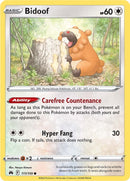 Bidoof (111/159) [Sword & Shield: Crown Zenith] - Comfy Hobbies