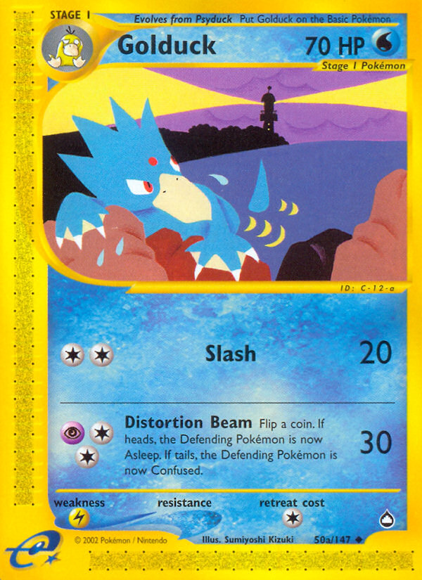 Golduck (50a/147) [Aquapolis] - Comfy Hobbies
