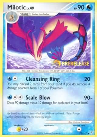 Milotic (70/147) (Prerelease Promo) [Nintendo: Black Star Promos] - Comfy Hobbies