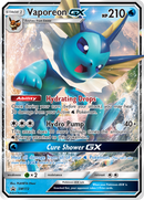 Vaporeon GX (SM172) [Sun & Moon: Black Star Promos] - Comfy Hobbies