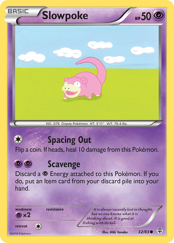 Slowpoke (32/83) [XY: Generations] - Comfy Hobbies