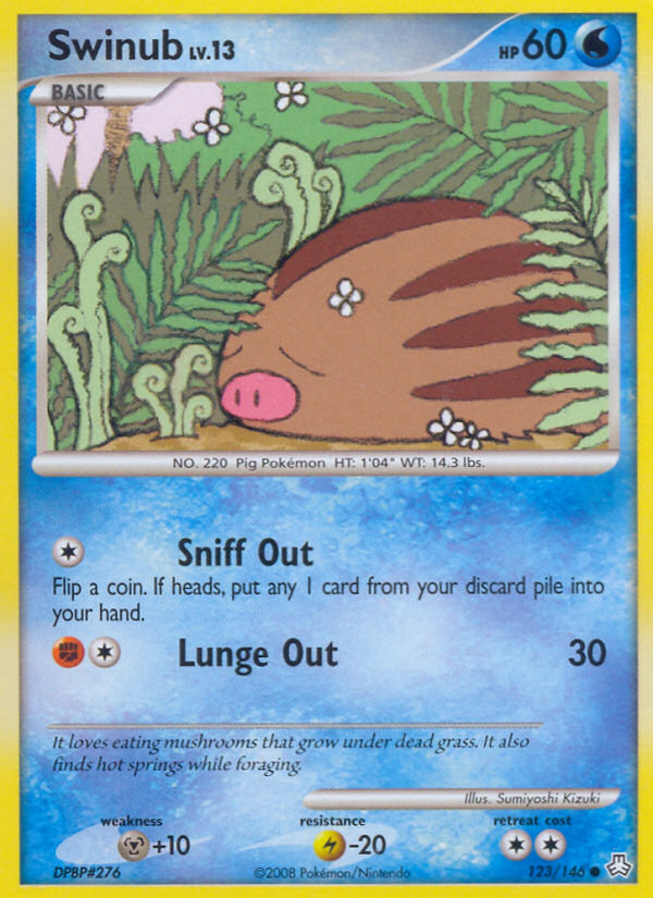 Swinub (123/146) [Diamond & Pearl: Legends Awakened] - Comfy Hobbies