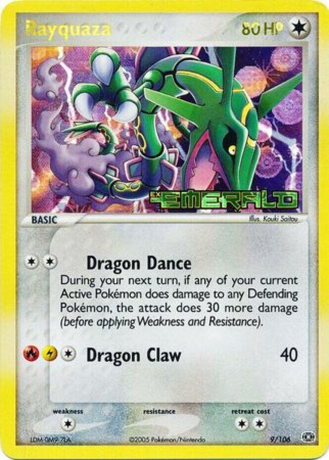 Rayquaza (9/106) (Stamped) [EX: Emerald] - Comfy Hobbies