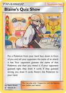 Blaine's Quiz Show (186/236) [Sun & Moon: Unified Minds] - Comfy Hobbies