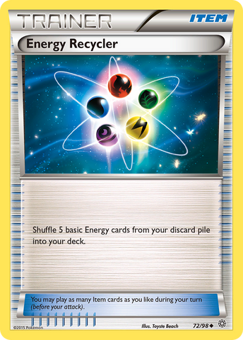 Energy Recycler (72/98) [XY: Ancient Origins] - Comfy Hobbies