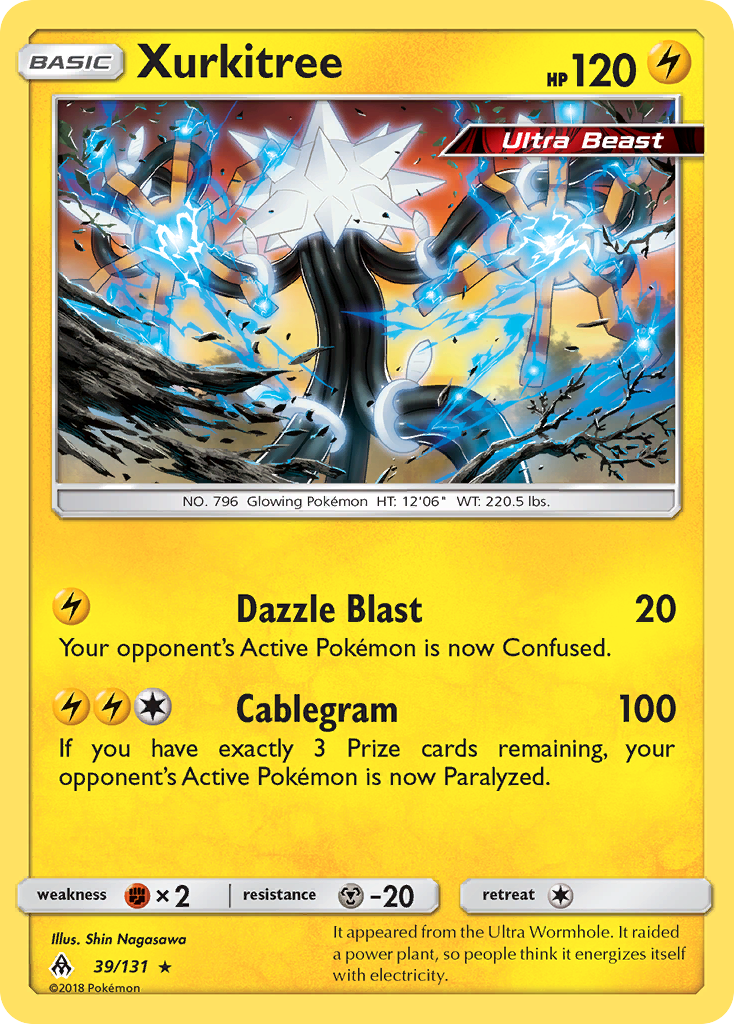 Xurkitree (39/131) [Sun & Moon: Forbidden Light] - Comfy Hobbies