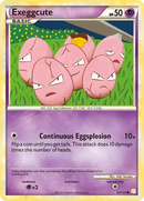 Exeggcute (63/123) [HeartGold & SoulSilver: Base Set] - Comfy Hobbies