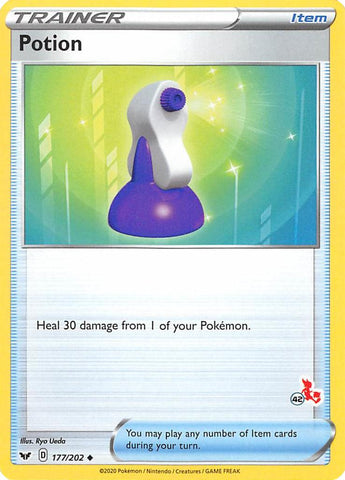 Potion (177/202) (Cinderace Stamp #42) [Battle Academy 2022] - Comfy Hobbies