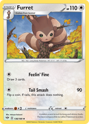 Furret (136/189) [Sword & Shield: Darkness Ablaze] - Comfy Hobbies