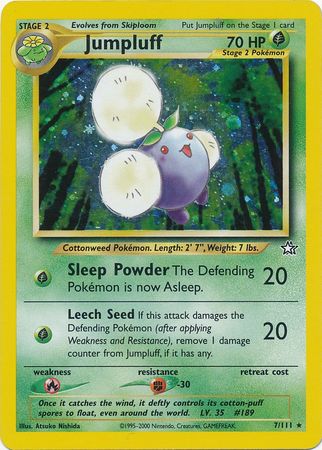 Jumpluff (7/111) [Neo Genesis Unlimited] - Comfy Hobbies