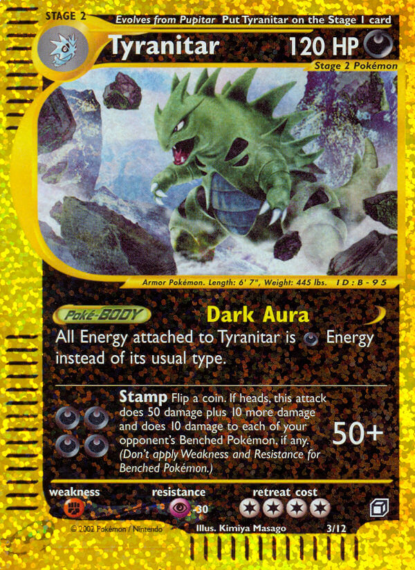 Tyranitar (3/12) [Box Topper] - Comfy Hobbies