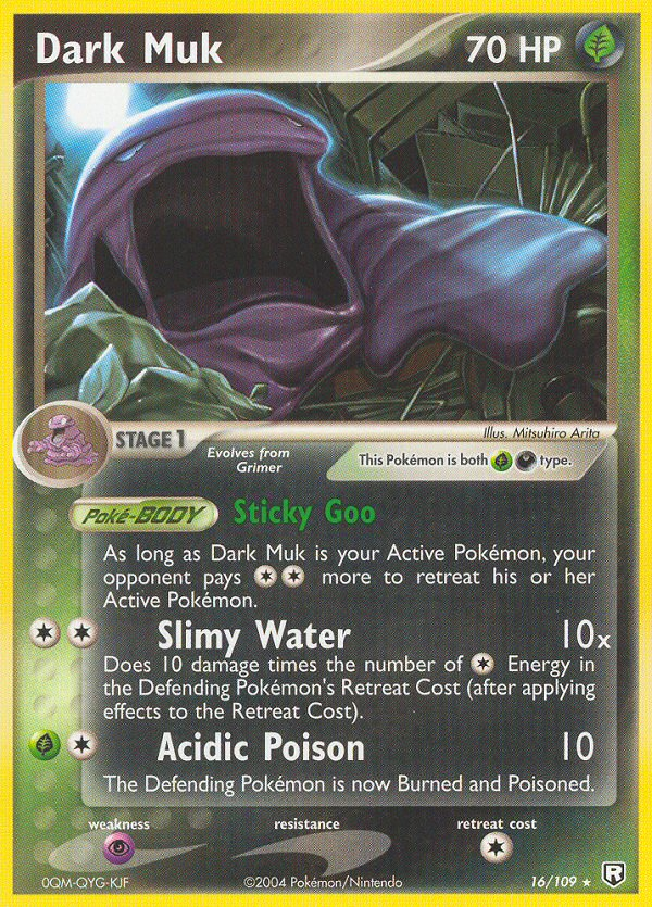 Dark Muk (16/109) [EX: Team Rocket Returns] - Comfy Hobbies