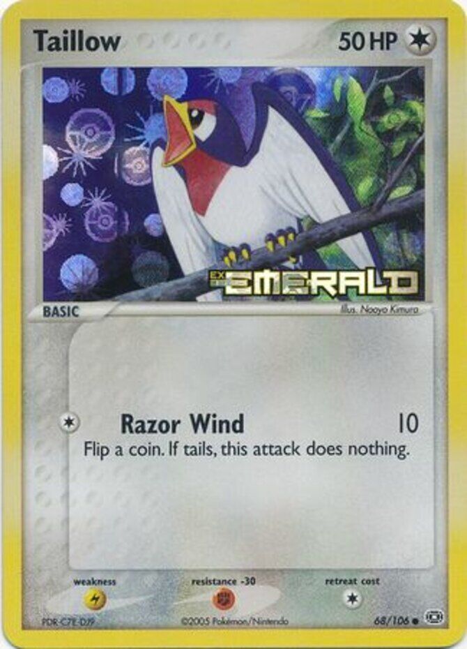 Taillow (68/106) (Stamped) [EX: Emerald] - Comfy Hobbies