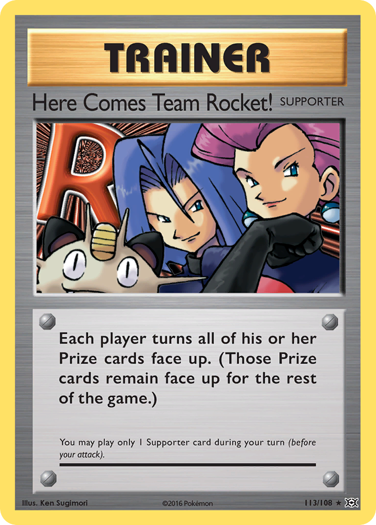 Here Comes Team Rocket! (113/108) [XY: Evolutions] - Comfy Hobbies