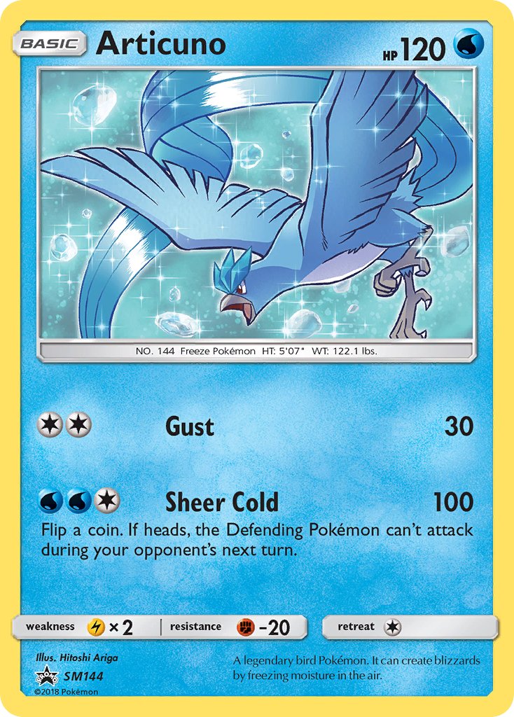 Articuno (SM144) [Sun & Moon: Black Star Promos] - Comfy Hobbies