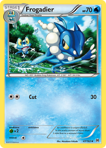 Frogadier (47/162) [XY: BREAKthrough] - Comfy Hobbies