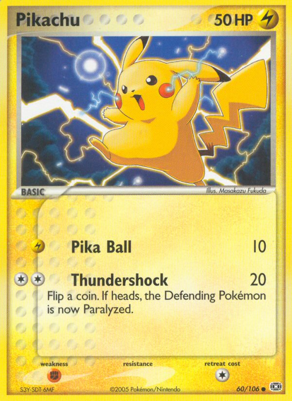Pikachu (60/106) [EX: Emerald] - Comfy Hobbies