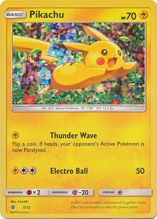 Pikachu (5/12) [McDonald's Promos: 2017 Collection] - Comfy Hobbies