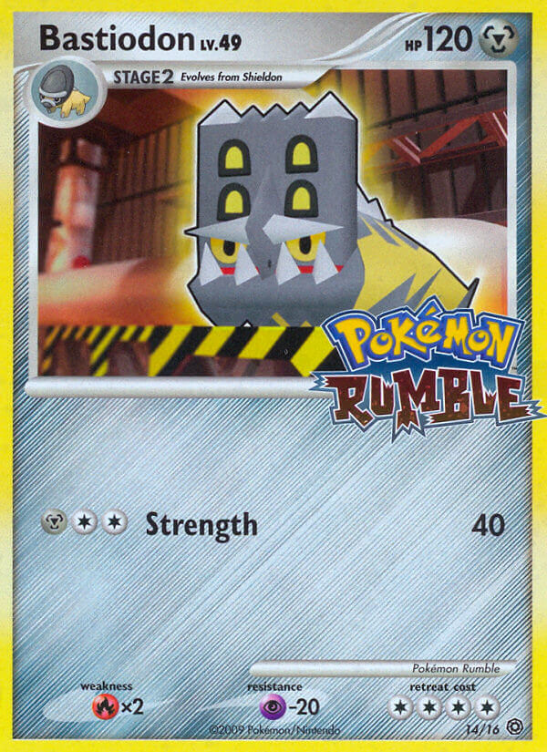 Bastiodon (14/16) [Pokémon Rumble] - Comfy Hobbies