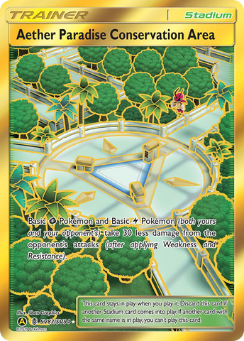Aether Paradise Conservation Area (SV87/SV94) [Sun & Moon: Hidden Fates - Shiny Vault] - Comfy Hobbies