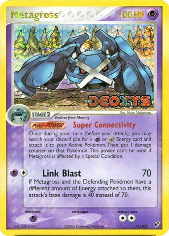 Metagross (11/107) (Stamped) [EX: Deoxys] - Comfy Hobbies