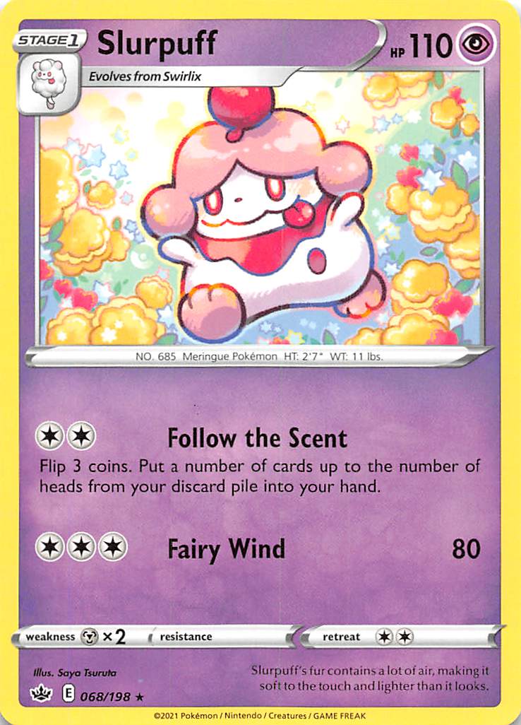 Slurpuff (068/198) [Sword & Shield: Chilling Reign] - Comfy Hobbies