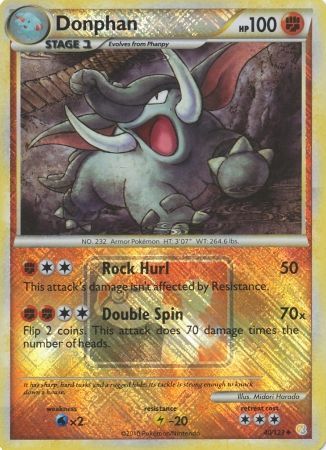 Donphan (40/123) (League Promo) [HeartGold & SoulSilver: Base Set] - Comfy Hobbies