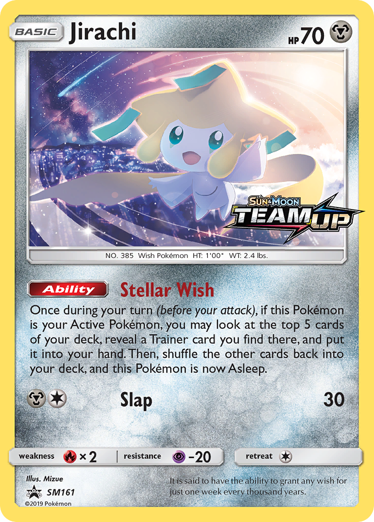 Jirachi (SM161) [Sun & Moon: Black Star Promos] - Comfy Hobbies