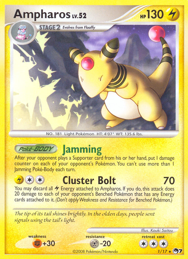 Ampharos (1/17) [POP Series 7] - Comfy Hobbies