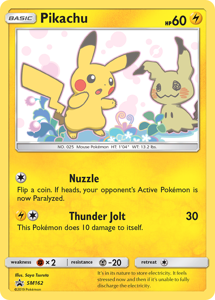 Pikachu (SM162) [Sun & Moon: Black Star Promos] - Comfy Hobbies