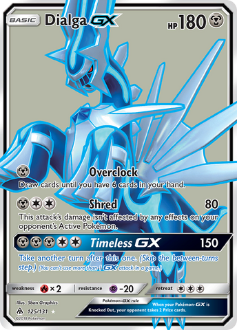 Dialga GX (125/131) [Sun & Moon: Forbidden Light] - Comfy Hobbies