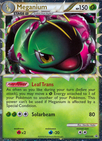Meganium (HGSS08) [HeartGold & SoulSilver: Black Star Promos] - Comfy Hobbies