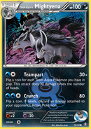 Team Aqua's Mightyena (18/34) [XY: Double Crisis] - Comfy Hobbies