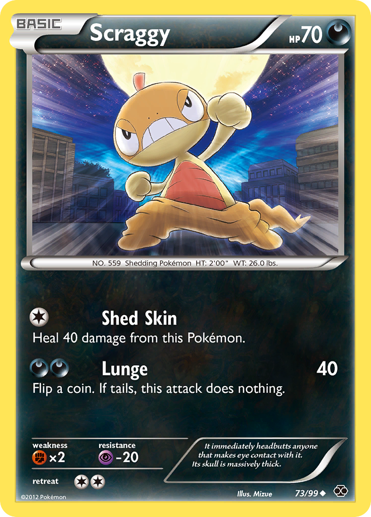 Scraggy (73/99) [Black & White: Next Destinies] - Comfy Hobbies