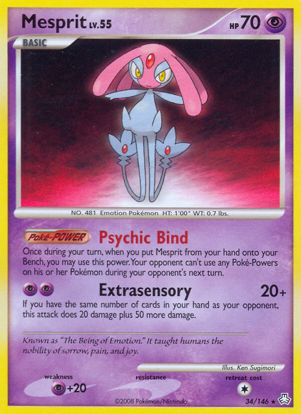 Mesprit (34/146) [Diamond & Pearl: Legends Awakened] - Comfy Hobbies
