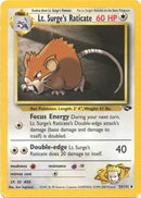 Lt. Surge's Raticate (53/132) [Gym Challenge Unlimited] - Comfy Hobbies