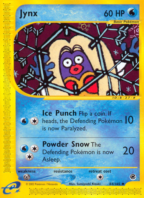 Jynx (83/165) [Expedition: Base Set] - Comfy Hobbies