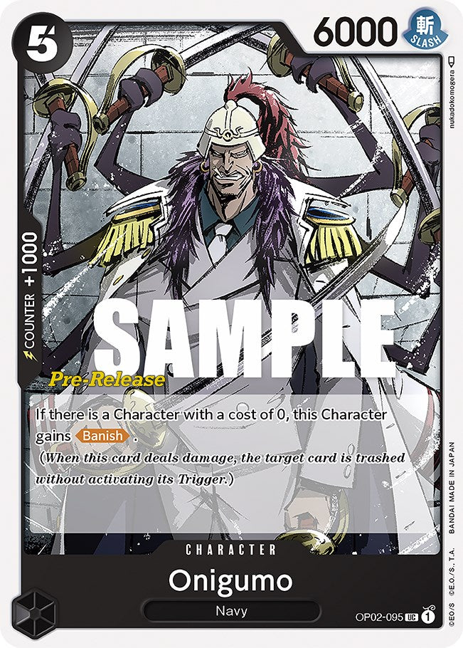 Oniguma [Paramount War Pre-Release Cards] - Comfy Hobbies