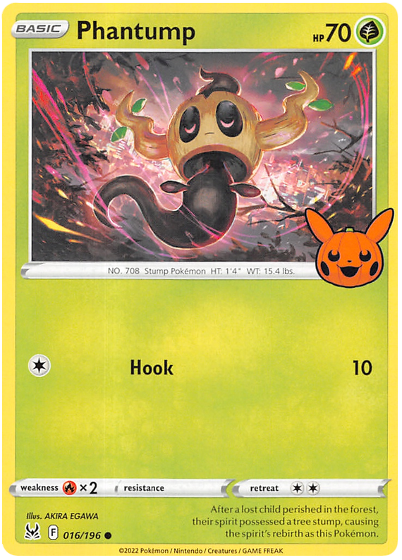 Phantump (016/196) [Trick or Trade 2023] - Comfy Hobbies