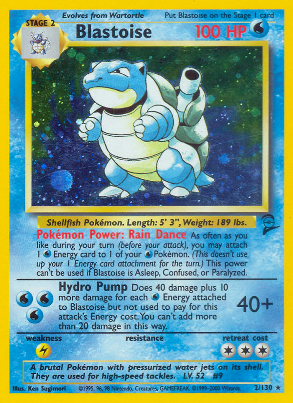 Blastoise (2/130) [Base Set 2] - Comfy Hobbies