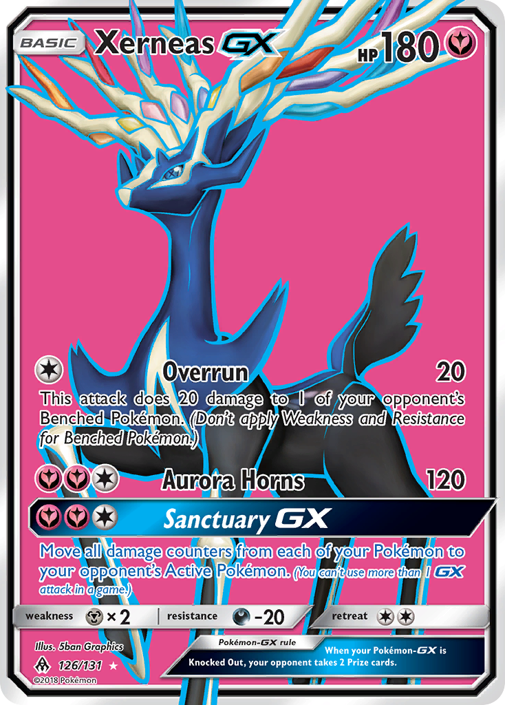 Xerneas GX (126/131) [Sun & Moon: Forbidden Light] - Comfy Hobbies
