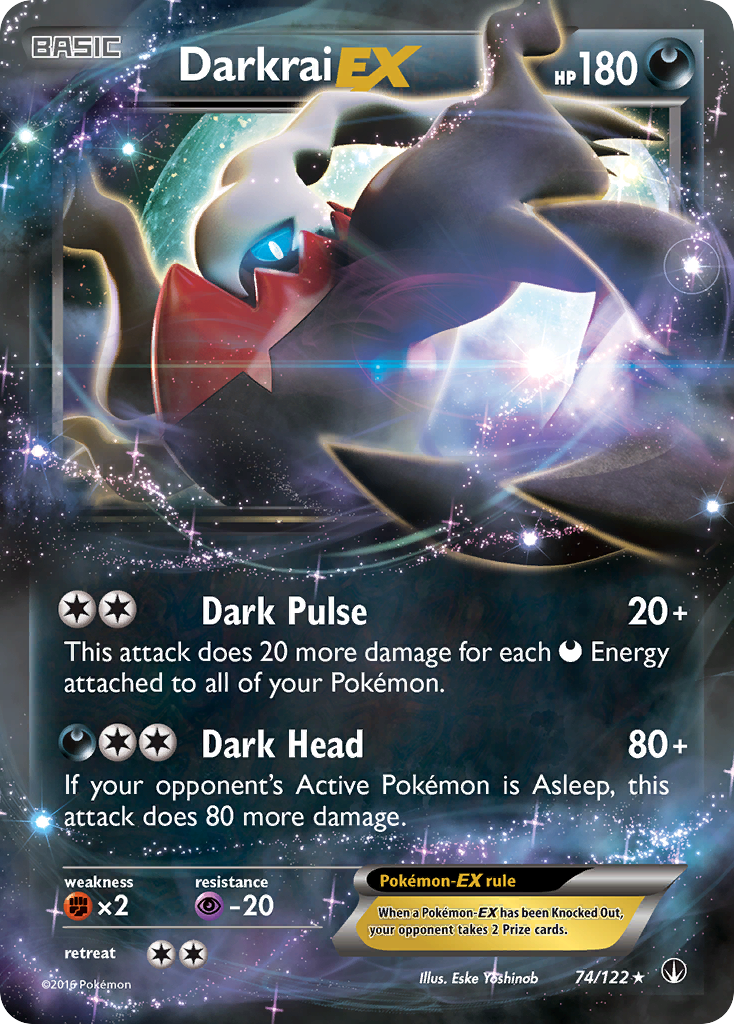 Darkrai EX (74/122) [XY: BREAKpoint] - Comfy Hobbies