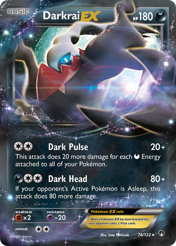 Darkrai EX (74/122) [XY: BREAKpoint] - Comfy Hobbies