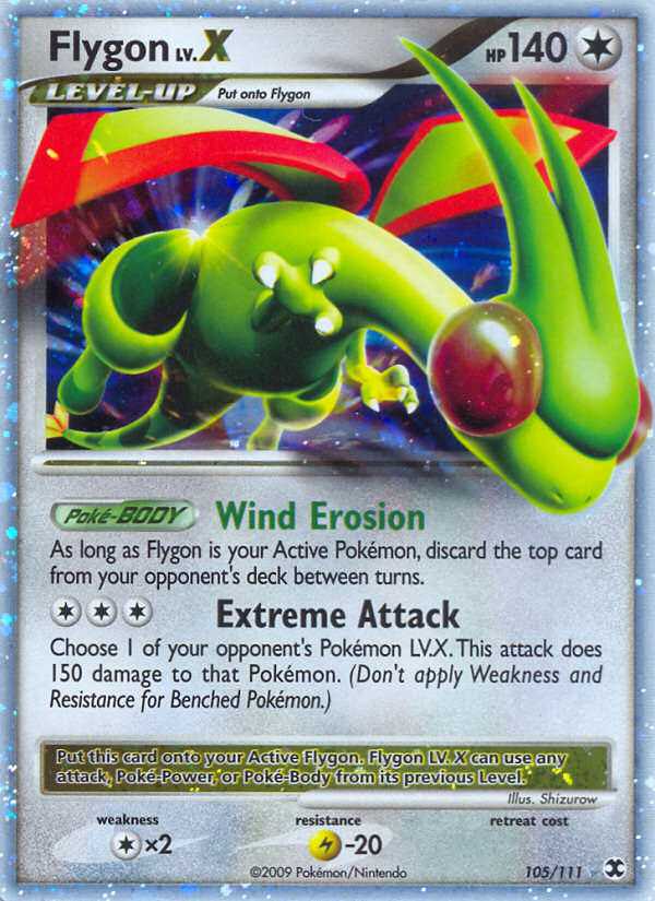 Flygon LV.X (105/111) [Platinum: Rising Rivals] - Comfy Hobbies